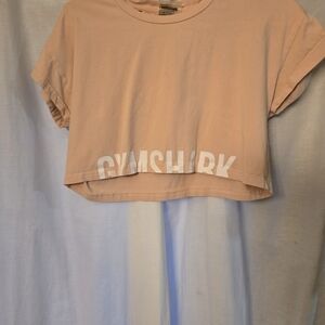 Gymshark Blush Cropped Tee